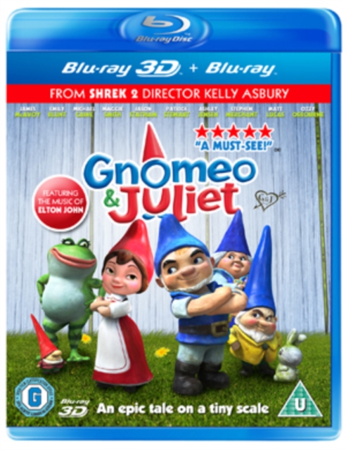Gnomeo & Juliet, Blu-ray BluRay