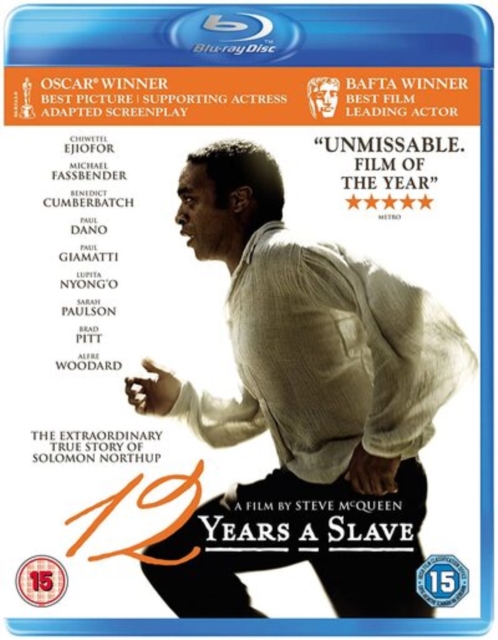 12 Years a Slave, Blu-ray  BluRay