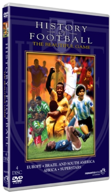 History of Football - The Beautiful Game: Europe/Brazil and ..., DVD  DVD