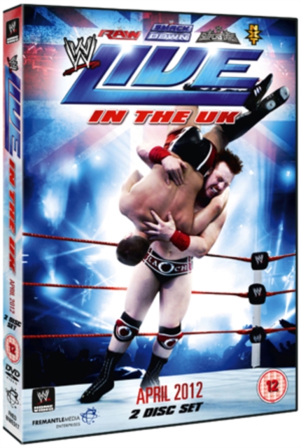 WWE: Live in the UK - April 2012, DVD  DVD