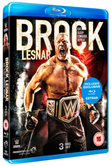 WWE: Brock Lesnar - Eat. Sleep. Conquer. Repeat., Blu-ray BluRay
