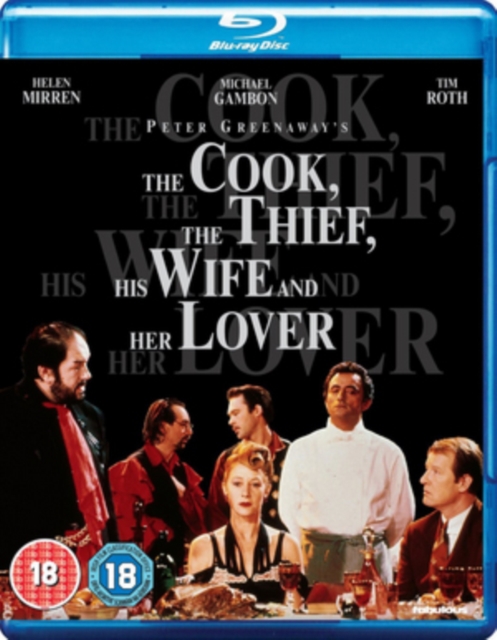 The Cook, the Thief, His Wife and Her Lover, Blu-ray BluRay