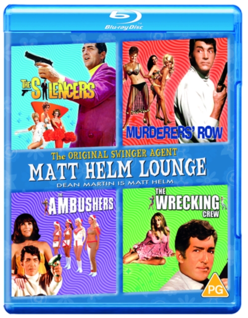 Matt Helm Lounge: The Silencers/Murderers' Row/The Ambushers/, Blu-ray BluRay