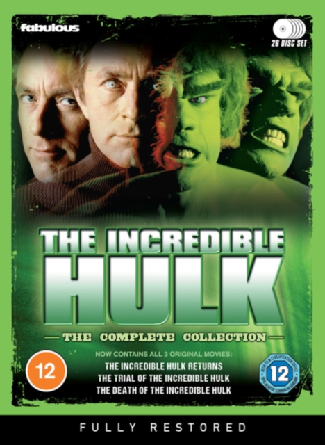 The Incredible Hulk: The Complete Collection, DVD DVD