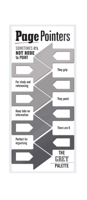 Page Pointers Page Markers- Grey, General merchandize Book
