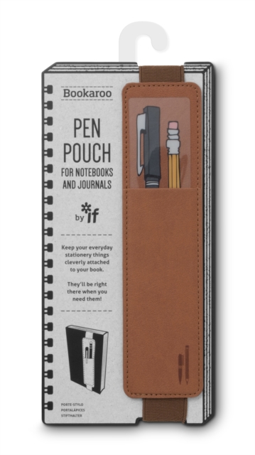 Bookaroo Pen Pouch - Brown, General merchandize Book