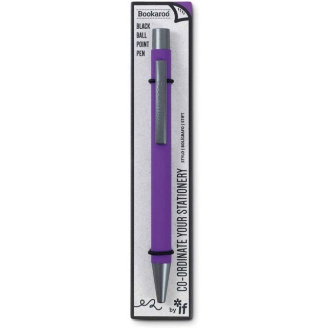 Bookaroo Pen - Purple, Paperback Book