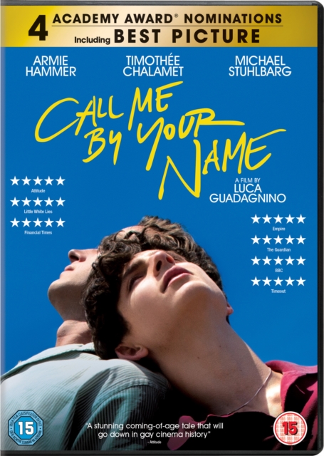 Call Me By Your Name, DVD DVD