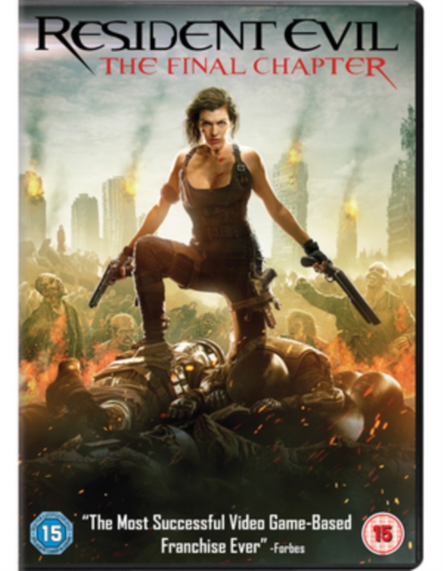 Resident Evil: The Final Chapter, DVD DVD