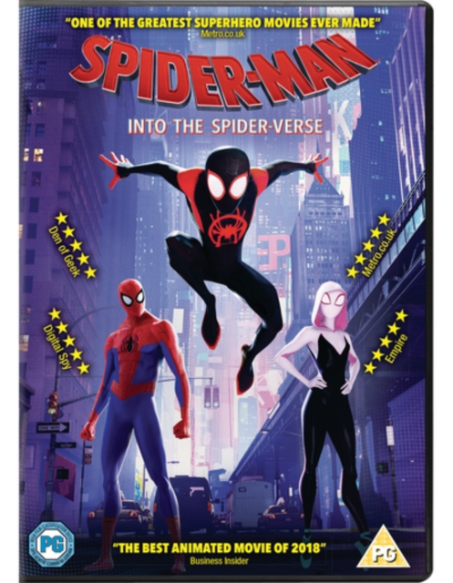 Spider-Man: Into the Spider-verse, DVD DVD