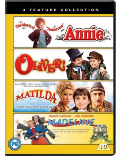 Annie/Oliver/Matilda/Madeline, DVD DVD
