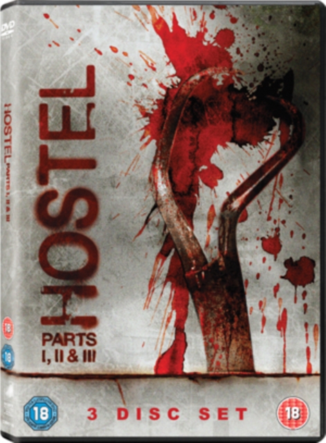 Hostel: Parts I, II & III, DVD DVD