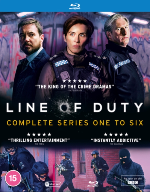 Line of Duty: Complete Series One to Six, Blu-ray BluRay