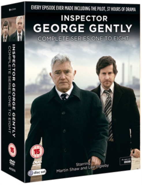 Inspector George Gently: Complete Series One to Eight, DVD DVD