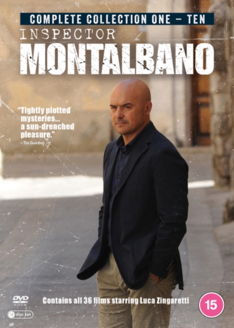 Inspector Montalbano: Complete Collection 1-10, DVD DVD