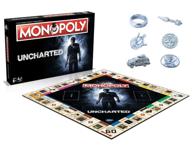 Uncharted Monopoly Board Game, Toy Book