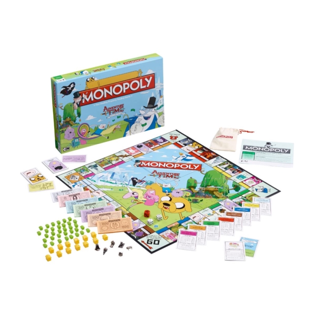 Adventure Time Monopoly Board Game, Toy Book