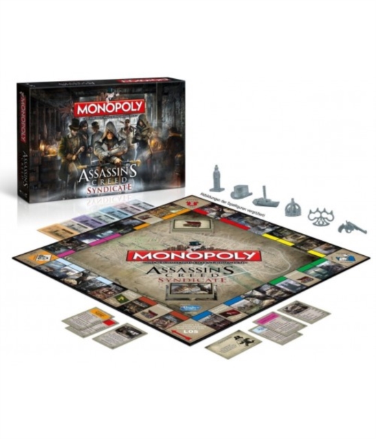 Assassins Creed Monopoly Board Game, Toy Book