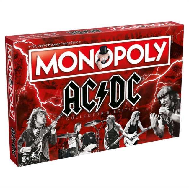 Ac/Dc Monopoly Board Game, Toy Book