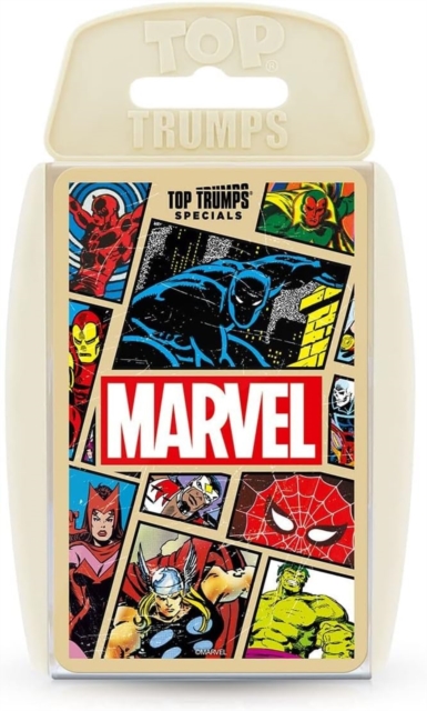 Marvel Comics Retro Card Game, Paperback Book