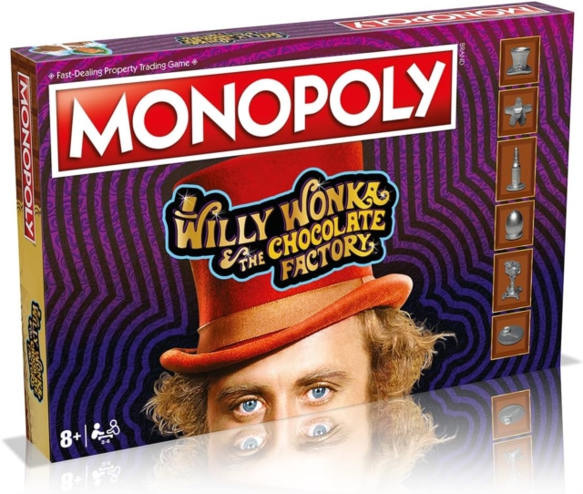 Willy Wonka and the Chocolate Factory Monopoly Game, Paperback Book