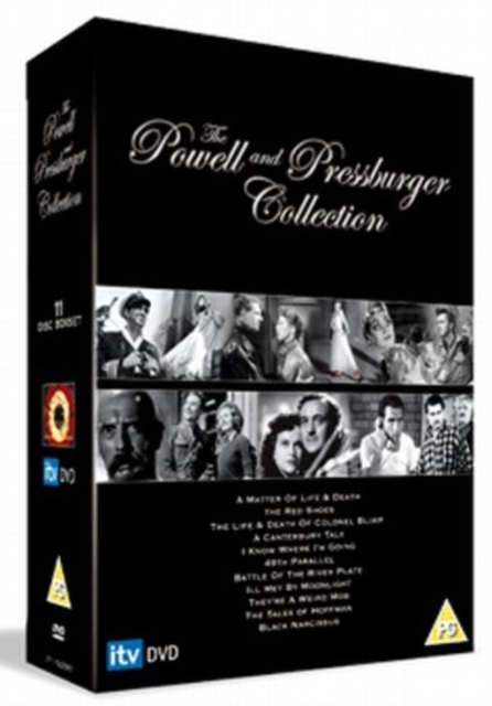 The Powell and Pressburger Collection, DVD DVD