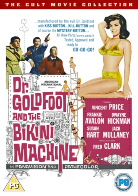 Dr. Goldfoot and the Bikini Machine, DVD  DVD