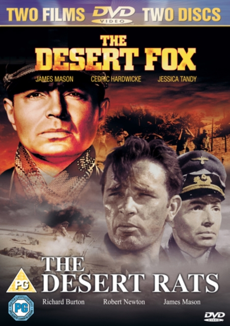 The Desert Fox/The Desert Rats, DVD DVD
