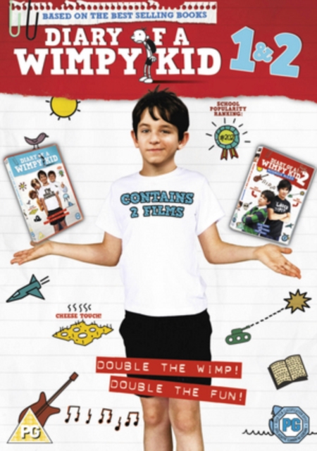 Diary of a Wimpy Kid 1 and 2, DVD DVD