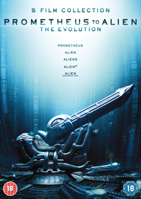 Prometheus to Alien: The Evolution Collection, DVD  DVD