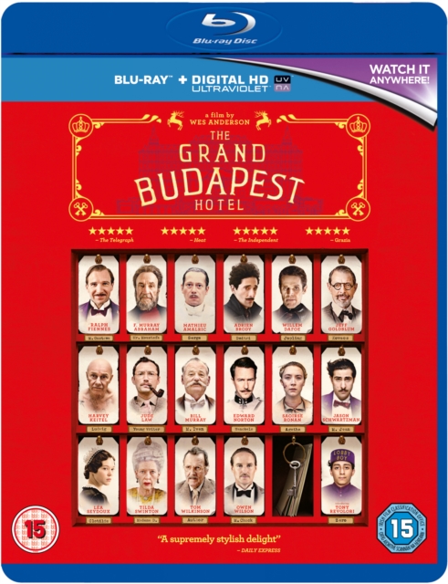 The Grand Budapest Hotel, Blu-ray BluRay