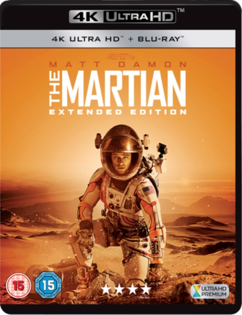 The Martian: Extended Edition, Blu-ray BluRay