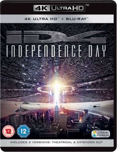 Independence Day: Theatrical and Extended Cut, Blu-ray BluRay