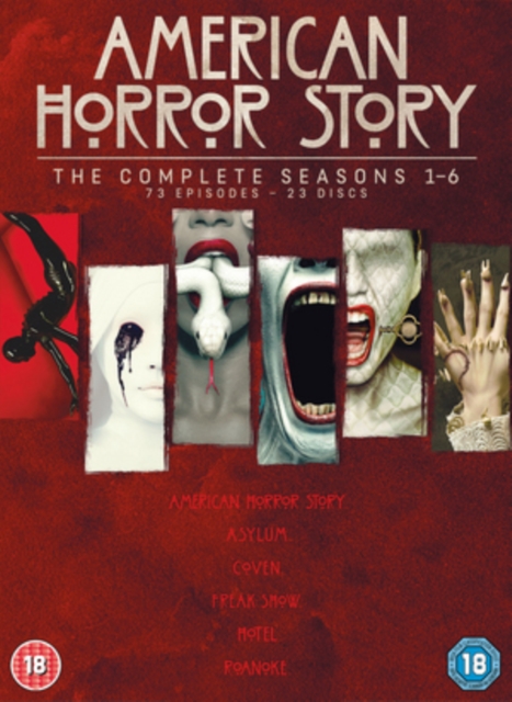 American Horror Story: The Complete Seasons 1-6, DVD DVD