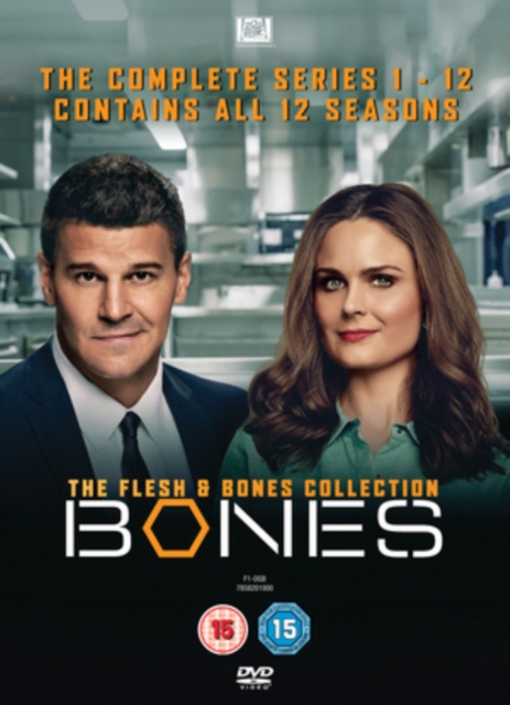 Bones: The Flesh & Bones Collection - The Complete Series 1-12, DVD DVD