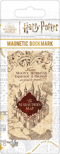 Harry Potter (The Marauder's Map) Magnetic Bookmark, Paperback Book