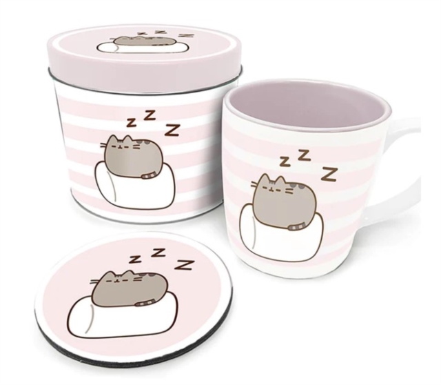 Pusheen (Marshmallow) Mug Tin Set, Paperback Book