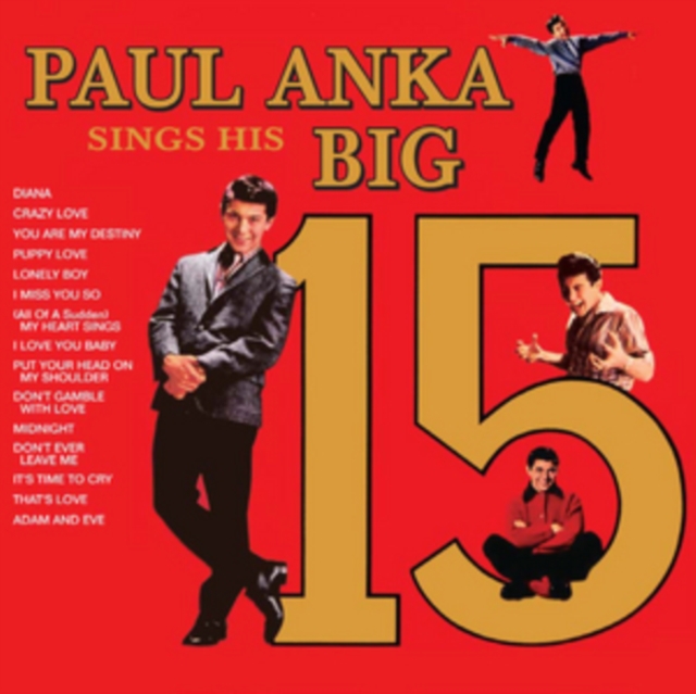 Paul Anka Sings His Big 15, CD / Album Cd