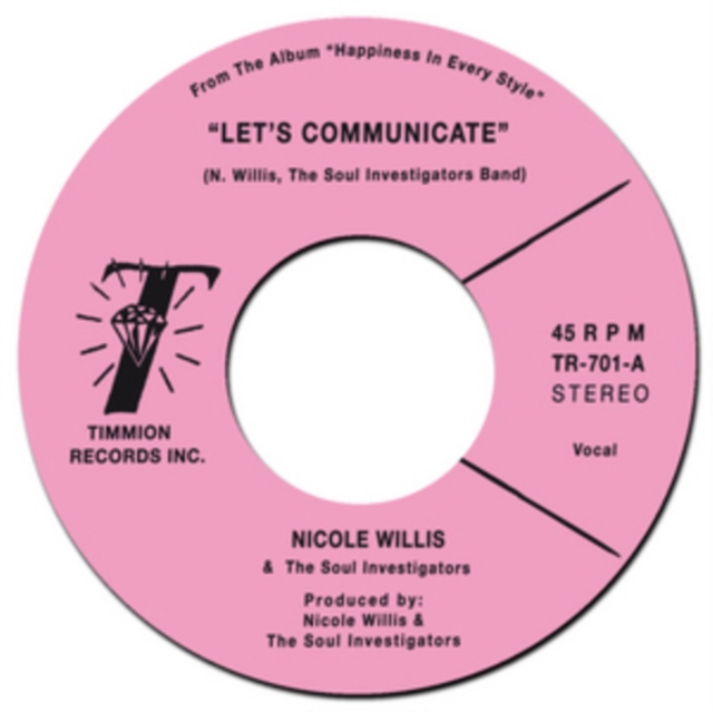 Let's Communicate, Vinyl / 7" Single Vinyl
