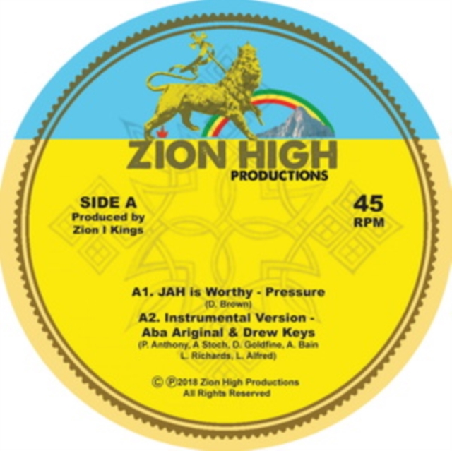 Jah Is Worthy/The Rainbow (Feat. Pressure & Barbara Naps), Vinyl / 12" EP Vinyl