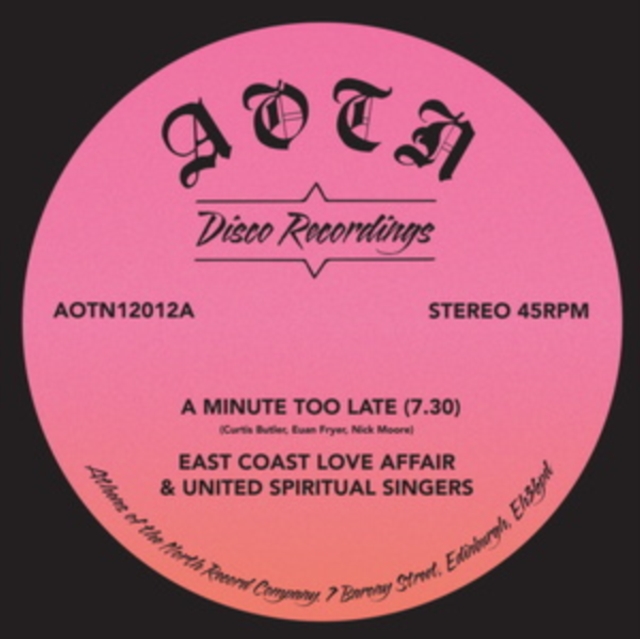 A Minute Too Late, Vinyl / 12" Single Vinyl