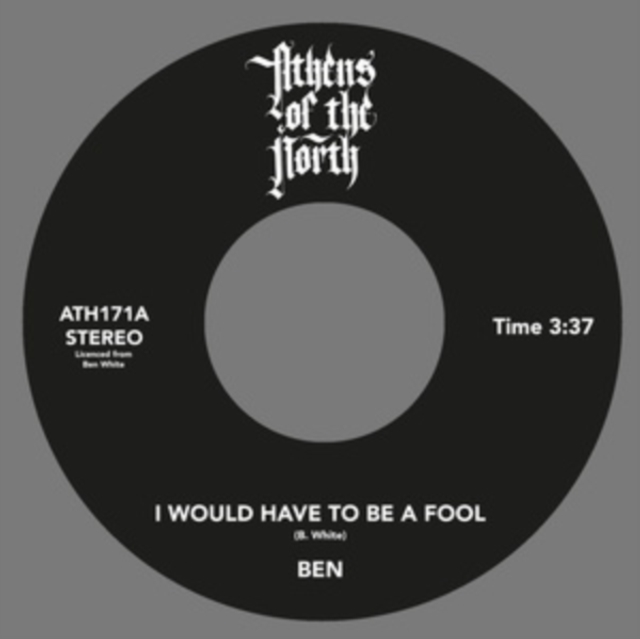 I would have to be a fool, Vinyl / 7" Single Vinyl