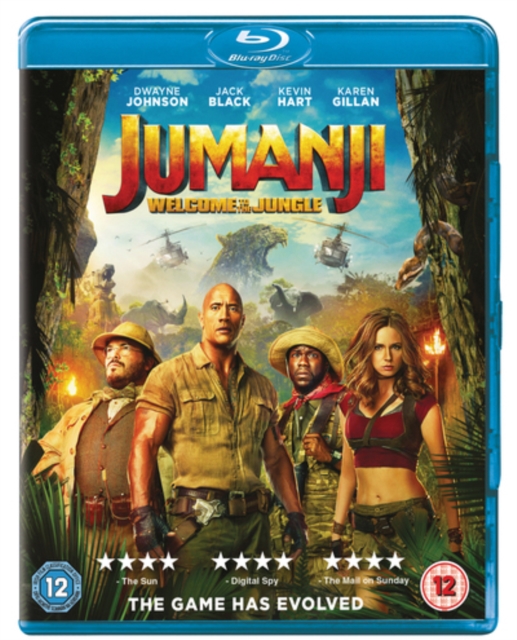 Jumanji: Welcome to the Jungle, Blu-ray BluRay