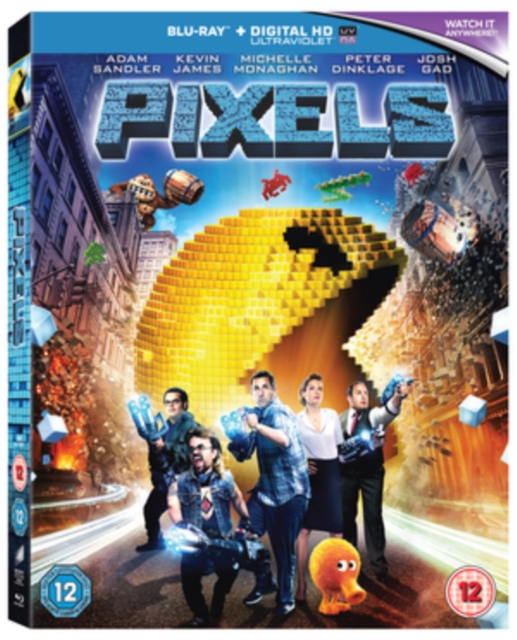 Pixels, Blu-ray  BluRay