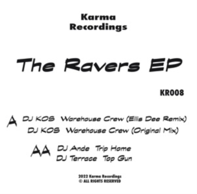 The Ravers EP, Vinyl / 12" EP Vinyl