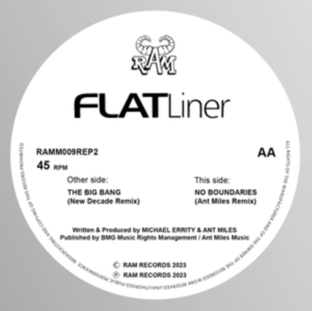 The Big Bang (New Decade Remix)/No Bondaries (Ant Miles Remix): 2023 Remixes, Vinyl / 12" Single Vinyl