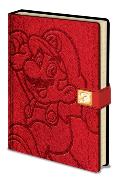 Super Mario A5 Premium Notebook, Paperback Book