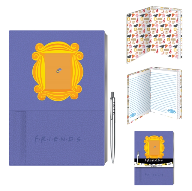 Friends (Frame) A5 Premium Notebook & Pen Set, General merchandize Book