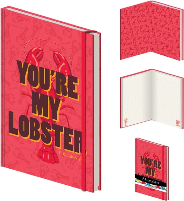 Friends (You're My Lobster) A5 Premium Notebook, General merchandize Book