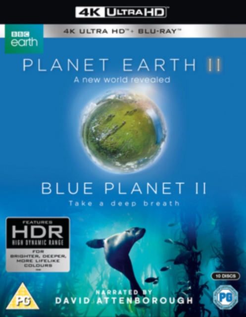 Planet Earth II/Blue Planet II, Blu-ray BluRay
